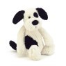 Jellycat Bashful Black & Cream Puppy Medium