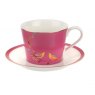 Sara Miller Chelsea Collection Tea Cup & Saucer Pink