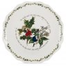 The Holly & The Ivy Scalloped Platter 11'