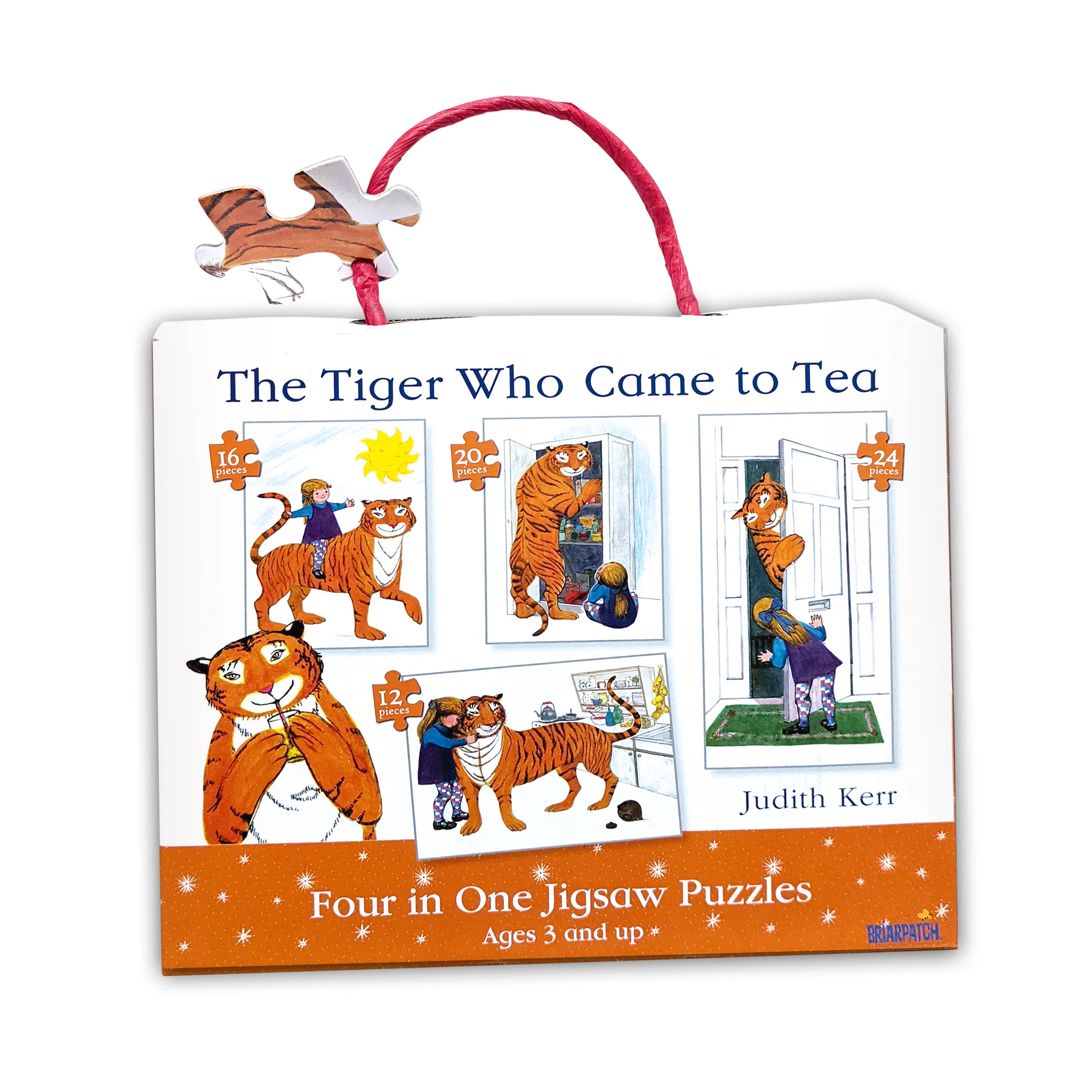 The Tiger Who Came to Tea 4 in 1 Jigsaw Puzzle
