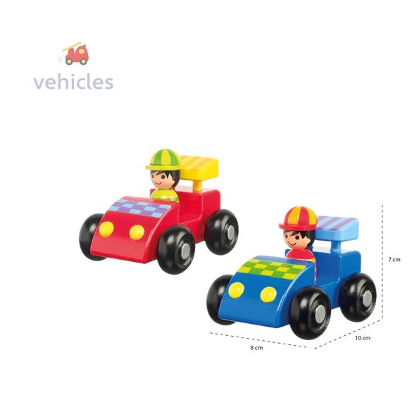 Orange Tree Toys Racing Car Set