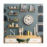 Newgate Gingko Lumos Clock - Oval White Ash