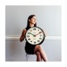 Newgate Gingko Lumos Clock - Oval White Ash