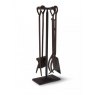 Garden Trading Wrought Iron Fireside Tools Set Of 4