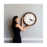 Newgate Newgate Fiji Wall Clock | Bamboo / Hovercraft Dial