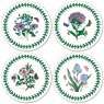 Botanic Garden Round Coasters Set Of 4