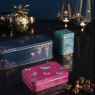 Sara Miller Navy Hummingbird Long Deep Rectangular Tin