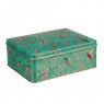 Sara Miller Green Birds Deep Rectangular Tin