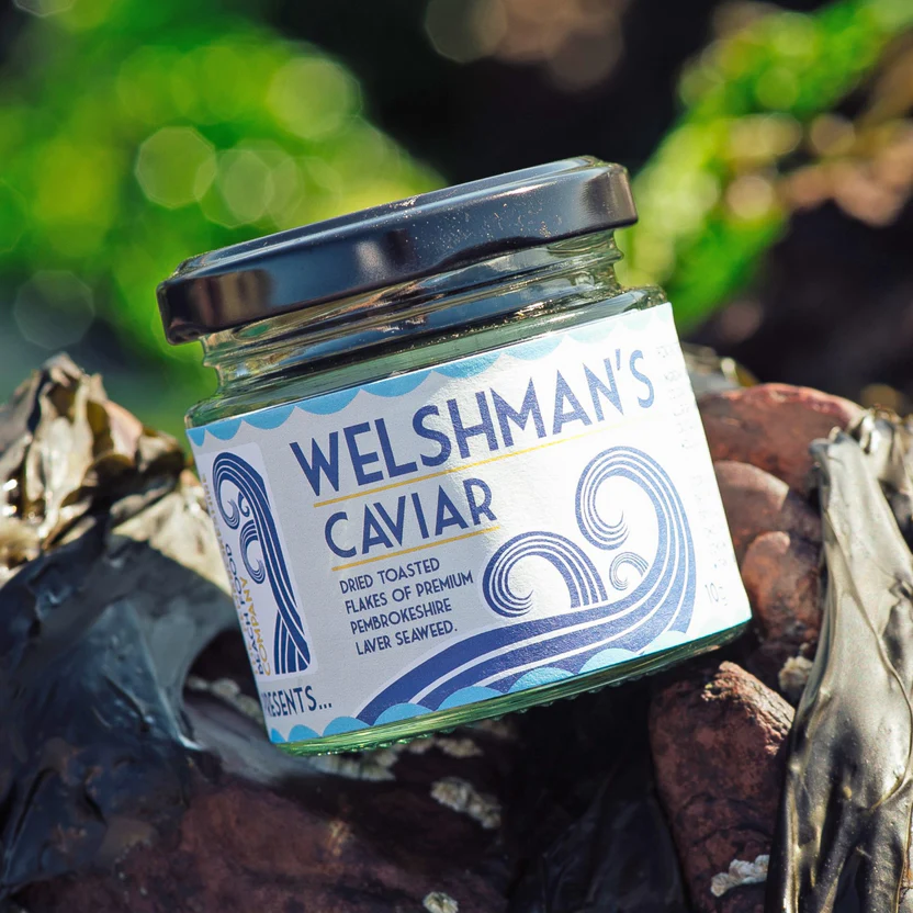Welshman's Caviar - Dried Laver Seaweed 10g