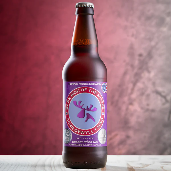Purple Moose Ochr Dywyll y Mws/Dark Side Of The Moose 500ml