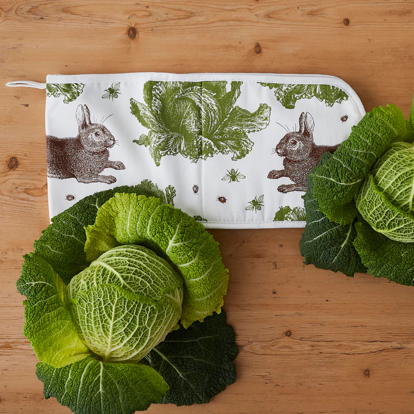 Thornback & Peel Classic Rabbit & Cabbage Double Oven Glove