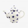 Emma Bridgewater Blue Star 4 Mug Teapot Boxed