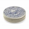 Set of 6 Ceramic Plates For Cheese