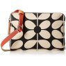 Orla Kiely Cross Body & Belt Bag Charcoal Blue