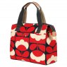 Orla Kiely Ashwood Leather Garment Bag Brown
