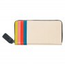 Orla Kiely Sara Miller Black Bamboo Large Zip Purse