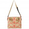 Orla Kiely Ashwood Leather Medium Flight Bag Honey