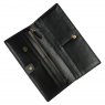 Orla Kiely Ashwood Leather RFID Purse with Zip and Stud Closure Green X-30