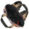 Orla Kiely Ashwood Leather Backpack Brown