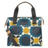 Orla Kiely Ashwood Leather Garment Bag Brown