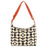 Orla Kiely Ashwood Tommy Large Leather Rucksack Tan