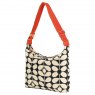 Orla Kiely Ashwood Tommy Large Leather Rucksack Tan