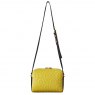 Orla Kiely Ashwood Leather Exquisite Crossbody Bag Green X-33