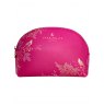 Sara Miller Small Pink Birds Cosmetic Bag