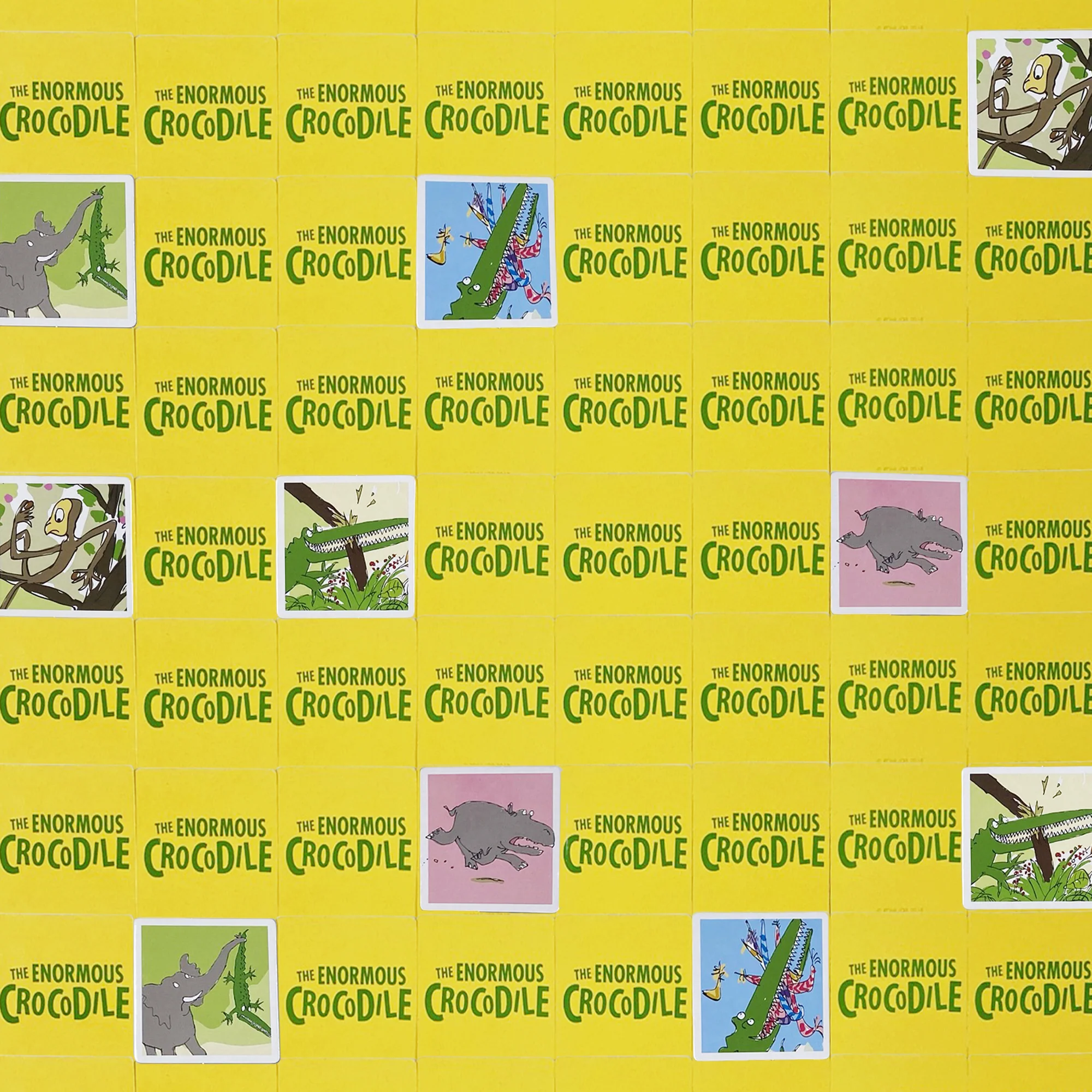 Roald Dahl The Enormous Crocodile Memory Game