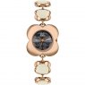 Orla Kiely Sara Miller Hanging Charm Gold Mesh/Champagne Strap Watch
