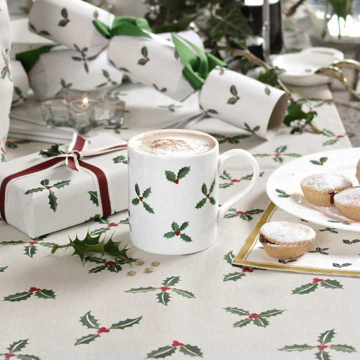 Sophie Allport Holly & Berry White Mug