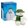 The Snowman Glass Figure Decoration -  Shiny Mix Red/Colour