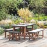 Garden Trading Chilson Table & Bench Set Small