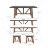 Garden Trading Chilson Table & Bench Set Small