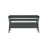 Garden Trading Modern Settle Bench In Carbon