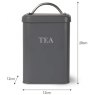 Garden Trading Garden Trading Enamel Stove Kettle - Carbon