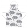 Thornback & Peel Grey Rabbit & Cabbage Apron