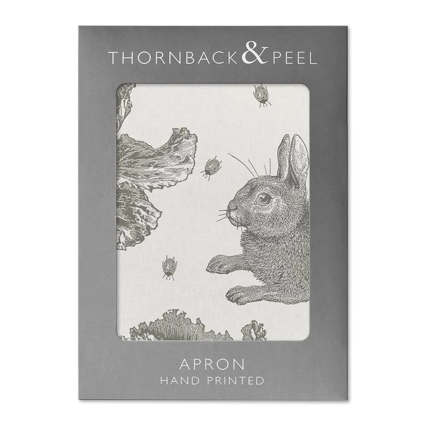 Thornback & Peel Grey Rabbit & Cabbage Apron