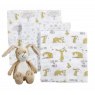 GHMILY Soft Toy With Muslin Gift Set