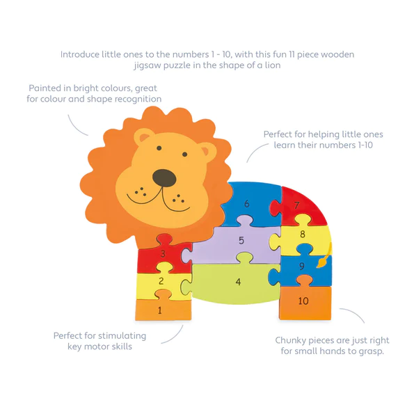 Orange Tree Lion Number Puzzle