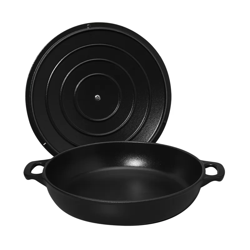 Chasseur Round Serving Casserole - Matt Black