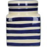 London Pottery Ceramic Canister Blue Bands