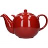 Red Globe Teapot