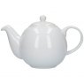 London Pottery Globe White Teapot