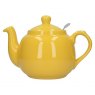 Yellow Farmhouse Filter Teapot