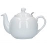 White Farmhouse Filter Teapot