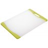Colourworks Brights Reverse Chopping Board Green