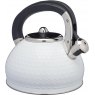Lovello Textured Stove Top Kettle - Ice White