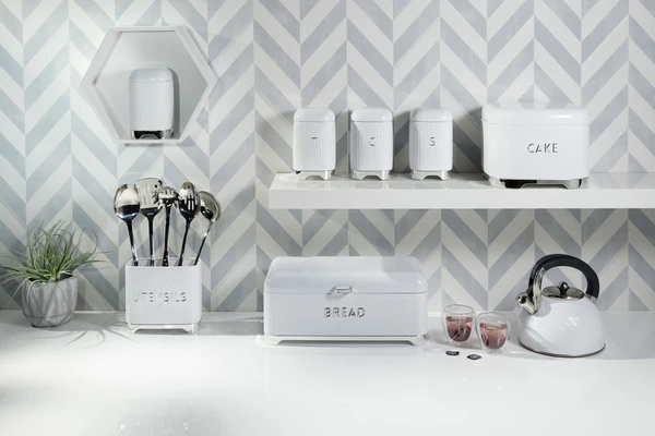 Lovello Textured Stove Top Kettle - Ice White