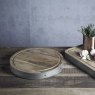 Industrial Kitchen Mango Wood Round Butchers Block